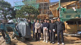 건축공학과 한옥 현장 답사 진행